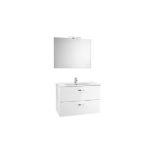 Mueble de baño Victoria Basic 80 cm Blanco | ROCA