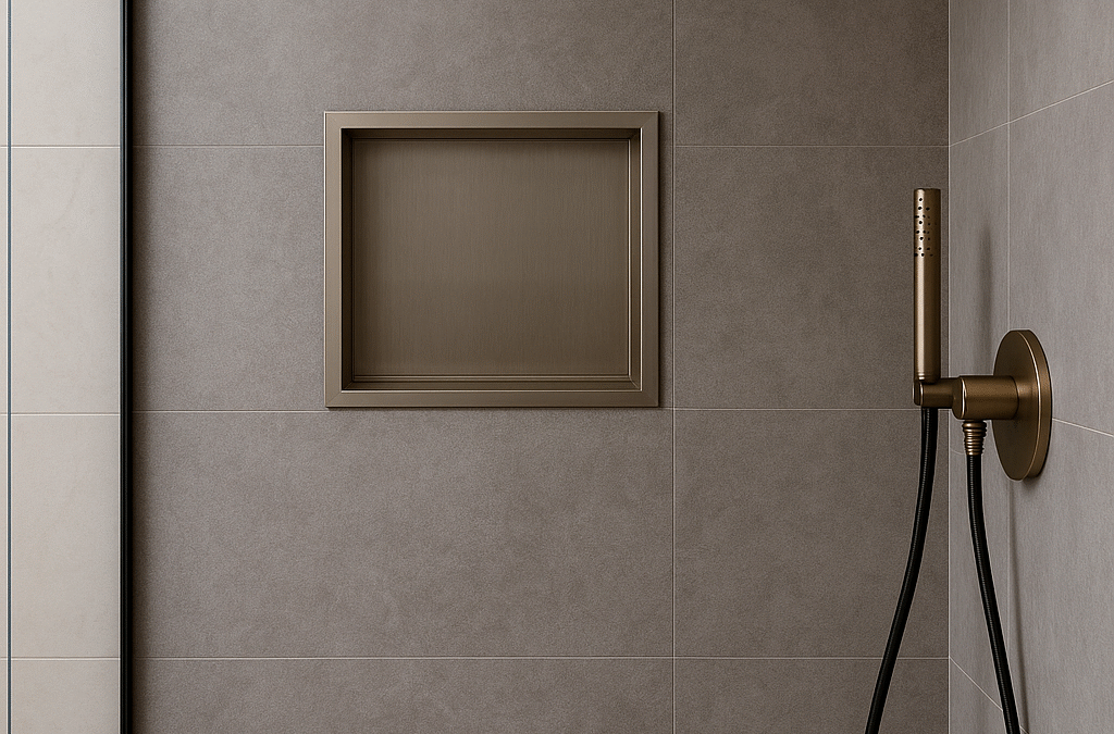 Hornacina de baño: orden y estilo integrados en tu ducha